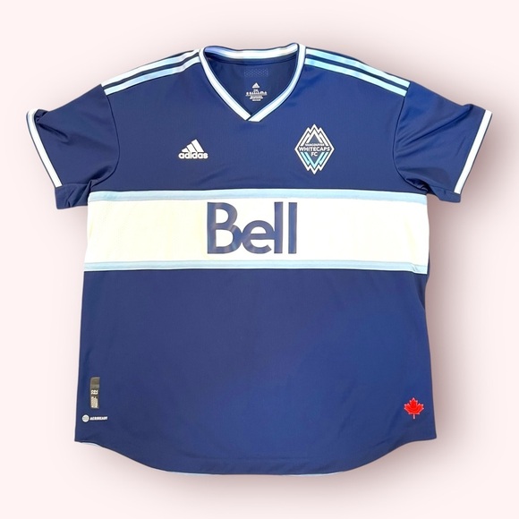 adidas Other - Adidas Vancouver Whitecaps FC 2022 The Hoop x This City Replica Blank Jersey XXL